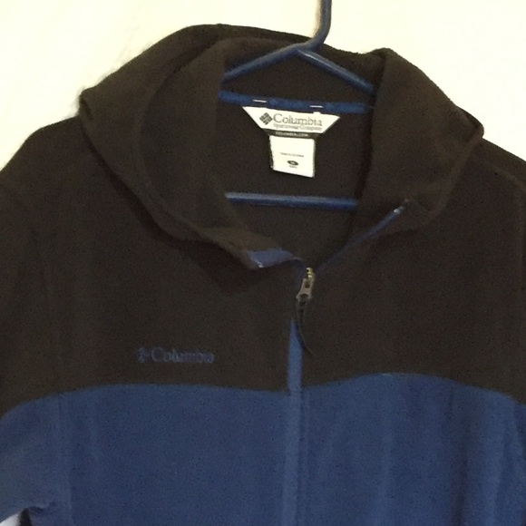 Columbia Rare Hoodie Men's Fleece Jacket Med - Picture 2 of 8